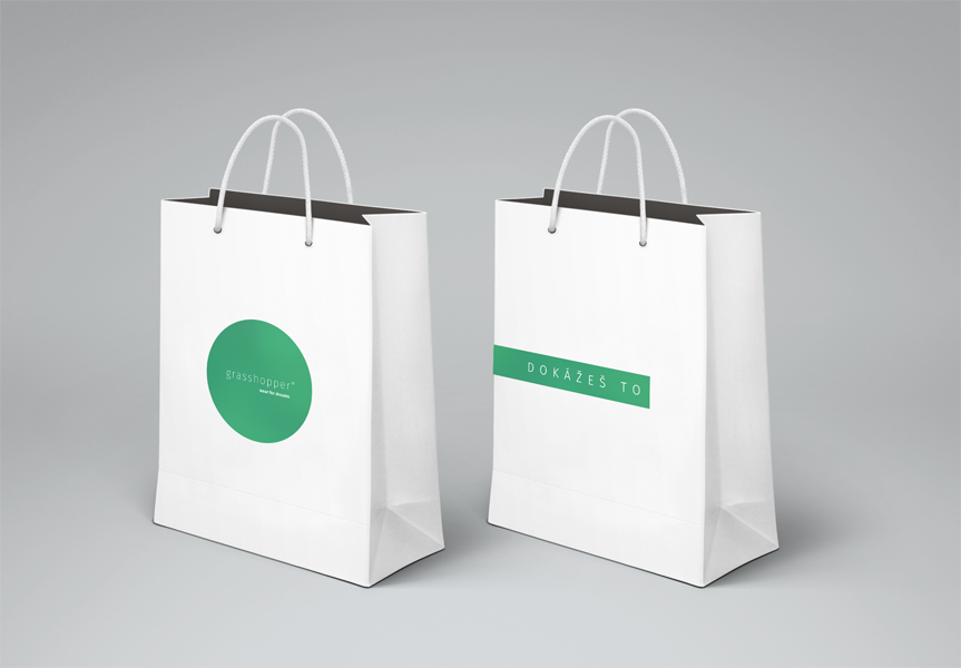 Grasshopper Logo & Brand Redesign by Brandbonsai